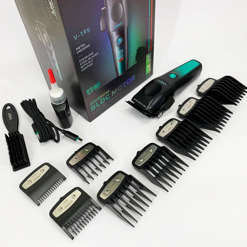 Машинка для стрижки волосся професійна VGR, Набір для стрижки волосся на акумуляторі ZM-88 Львів - фото 1