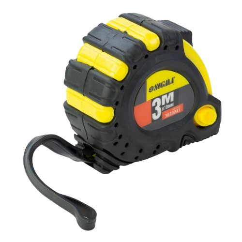 Рулетка магнітна фіксатор + гальмо 3м*19мм SIGMA Житомир - фото 5