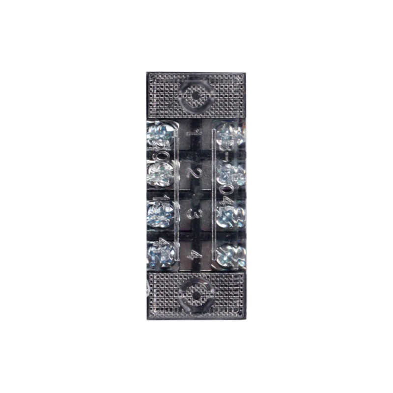 Клеммная колодка в корпусе 4 клеммных пара, 15A Днепр - изображение 2