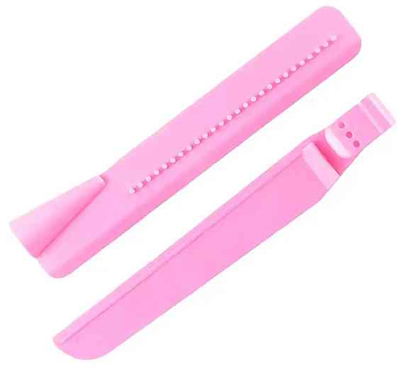 Кондитерський скребок регульований для вирівнювання торта 23 см рожевий Київ