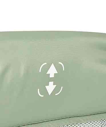 Манеж детский игровой с матрасом и сумкой для транспортировки Piccolo Mint Green 125*65 см CARRELLO зеленый Кривой Рог