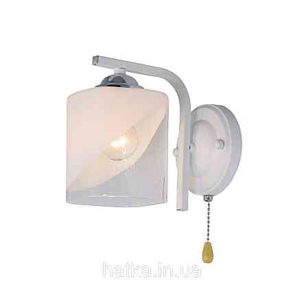 Люстра стельова Sirius 07245/1 Matte White+CR на 1 плафон Київ