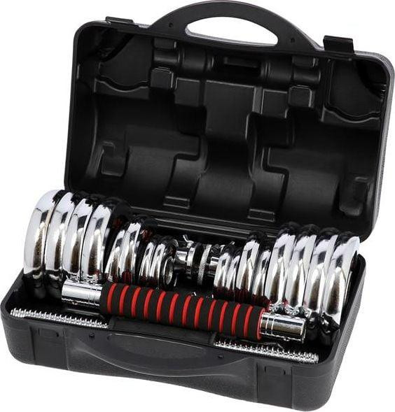 Гантели разборные стальные HMS STC30, 2 x 15 кг Киев - изображение 4