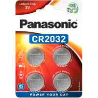 Батарейка Panasonic CR 2032 Lithium * 4 (CR-2032EL/4B) Київ