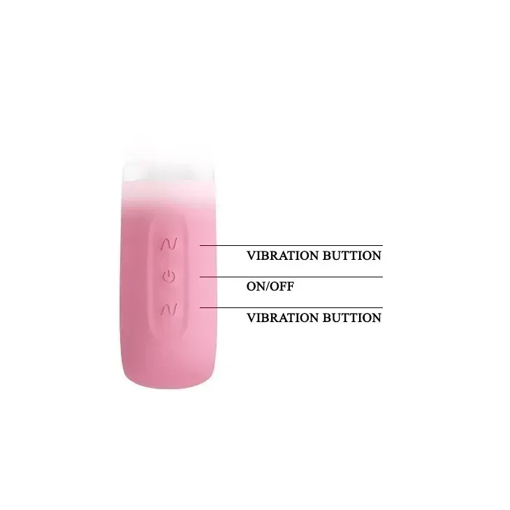 Вибратор PRETTY LOVE THOMAS USB PINK 7 function Sex Aura Киев - изображение 7
