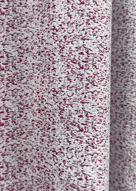 Комплект готовых штор VR-Textil Софт № 1729ш Фуксия с белым 150х270 см 2 шт (33-0648) Киев - изображение 8