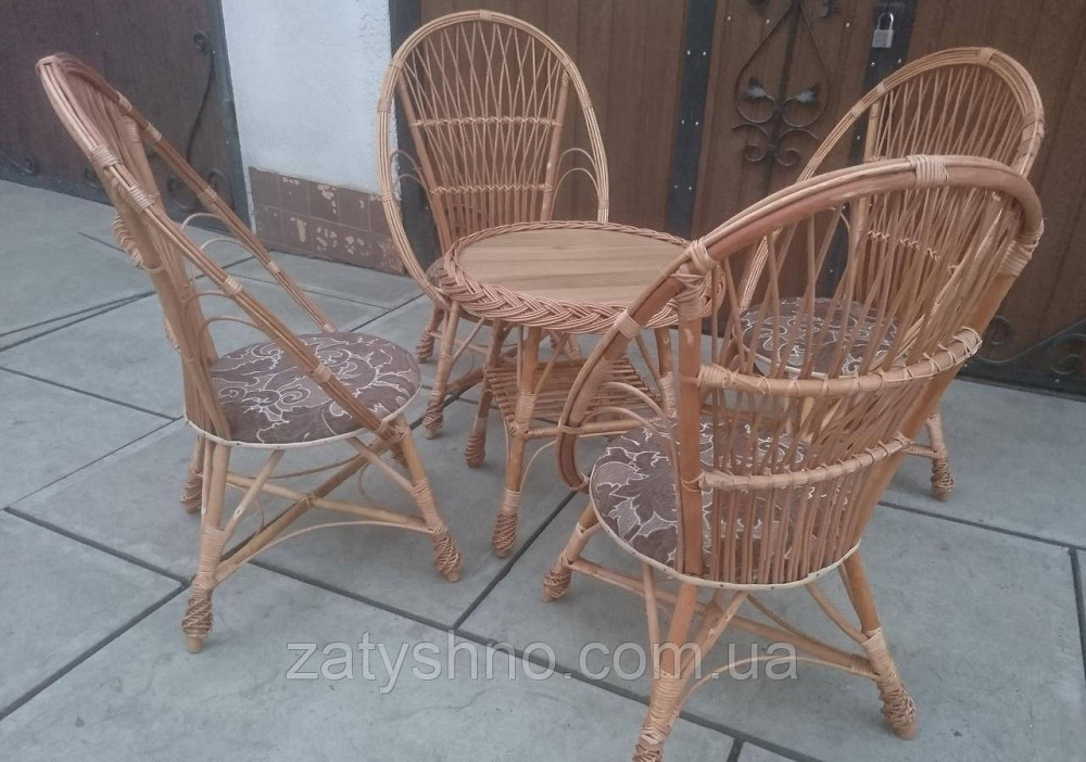 Кресла с мягким сиденьем  с круглым столом Киев - изображение 2