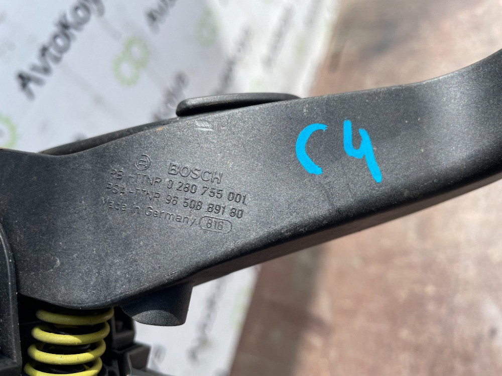 Педаль газу Citroen C4 1.6 hdi 2004-2010 (9650889180) Ковель - фото 1