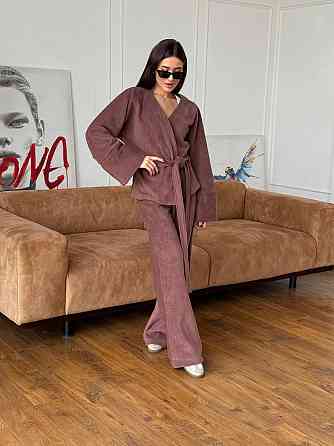 Жіночий костюм із двостороннього турецького флісу Моко 42/46 Харків