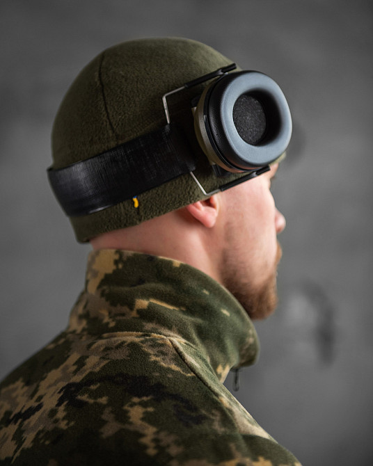 Навушники активні тактичні олива Tactical 6S oliva Одеса - фото 20