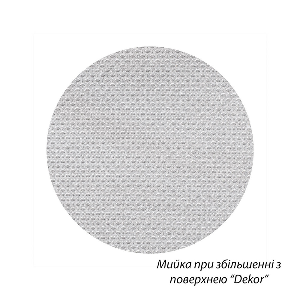 Кухонна мийка з нержавіючої сталі Kroner KRP Dekor - 58х48 (0.8 мм) Київ - фото 6