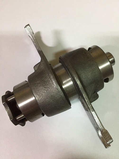 Вал перемикання передач копірний мопед Актив (АКПП) (+вилочки) Мукачево - фото 1