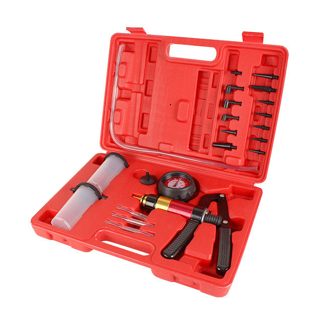 Вакуумметр INTERTOOL AT-4008, 22 предмети - Комплект для перевірки турбін, насосів, клапанів Львів - фото 1