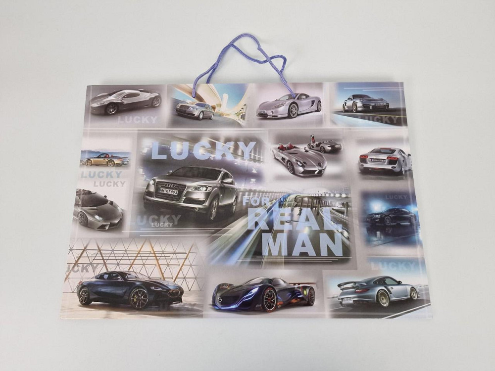 Бумажный пакет горизонтальный гигант 46*33*15 (артGG-015) (12 шт) Харьков - изображение 2