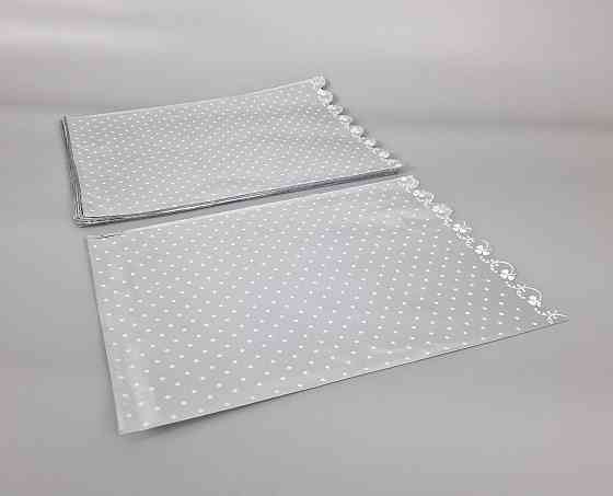 Пакет с рисунком для упаковки подарков   (25*40) №427 (4) фольгированный (ажурный) 