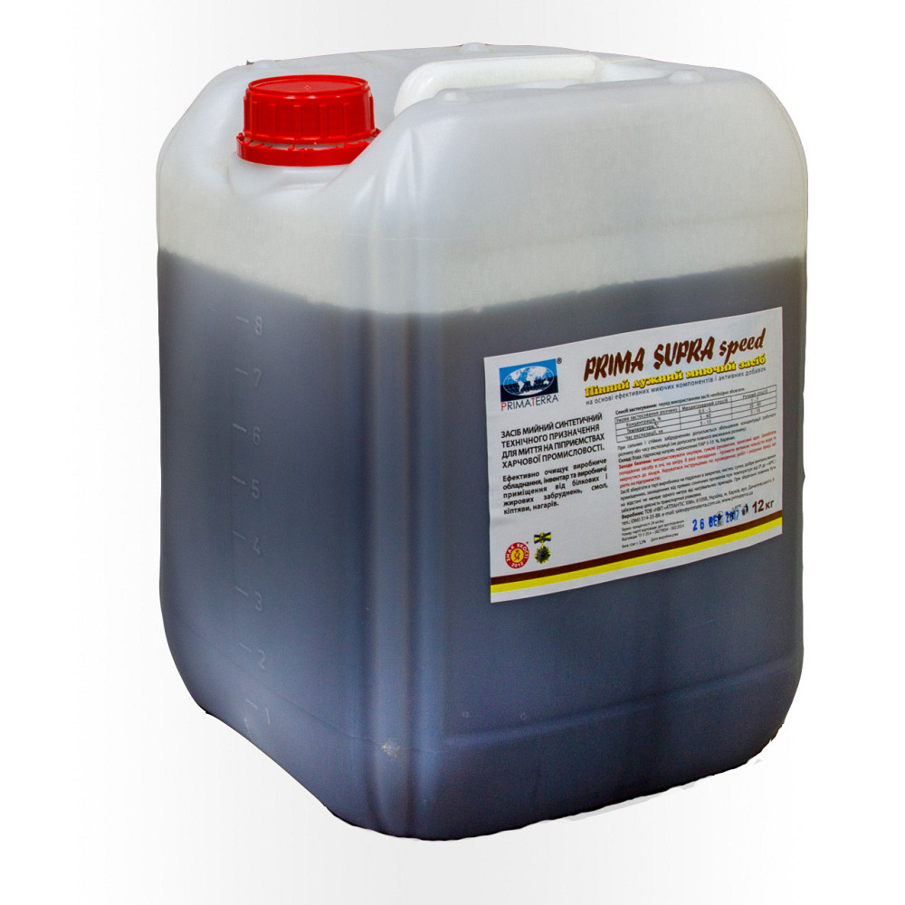 Лужний пінний мийний засіб, концентрат, SUPRA speed 12 кг Павлоград - фото 3