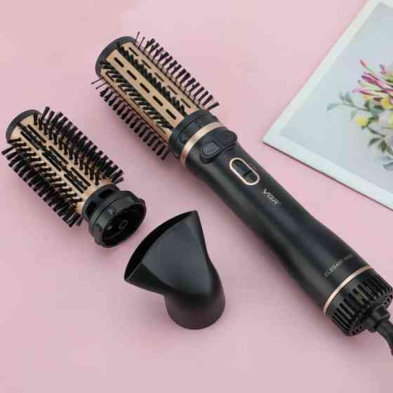 Професійний фен-гребінець з іонізацією VGR, Жіночий професійний фен для укладання волосся GS-31 Львів