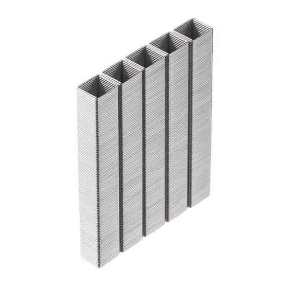 Скоба каленая 10 мм, ширина 11,3 мм, сечение 0.70 мм, 1000 шт/упак INTERTOOL RT-0130 Киев