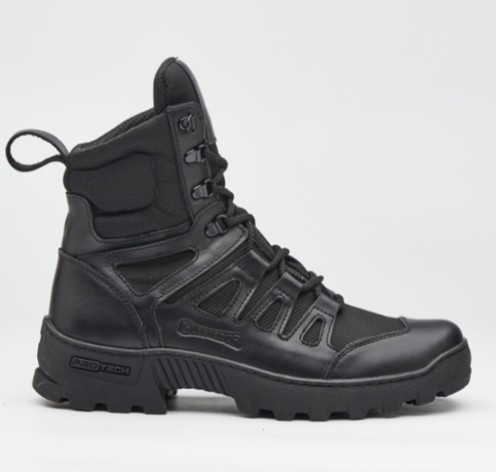 Мужские кожаные тактические ботинки  демисезон (черные ) PATRIOT BRC-4 44(28.8см) Харьков