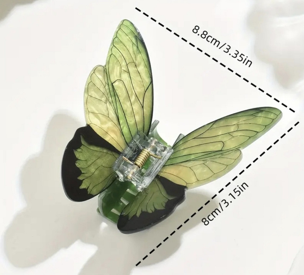 Заколка-крабік метелик Сміла - фото 4