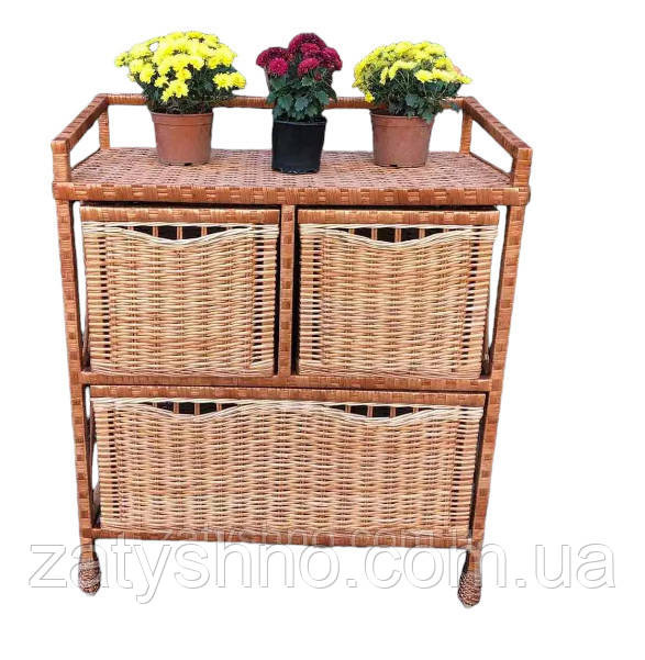 Комод плетеный с ящиками высувными Киев - изображение 1