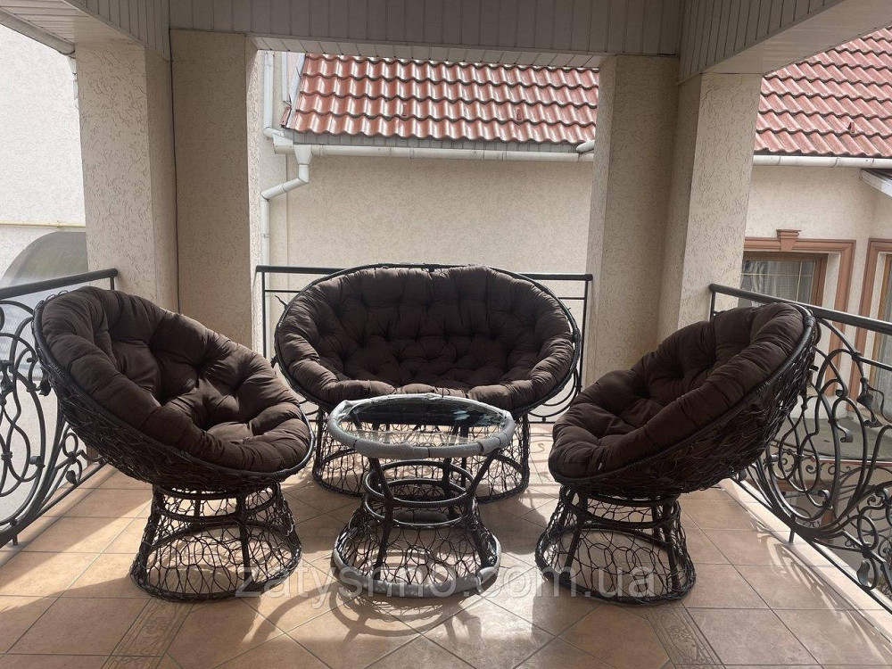 Балконная  мебель ротанговая с удобными накиками Киев - изображение 4