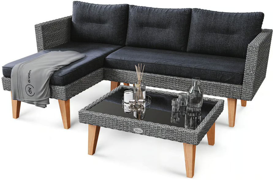 Комплект меблів для саду Di Volio Imola графіт Киев - изображение 1