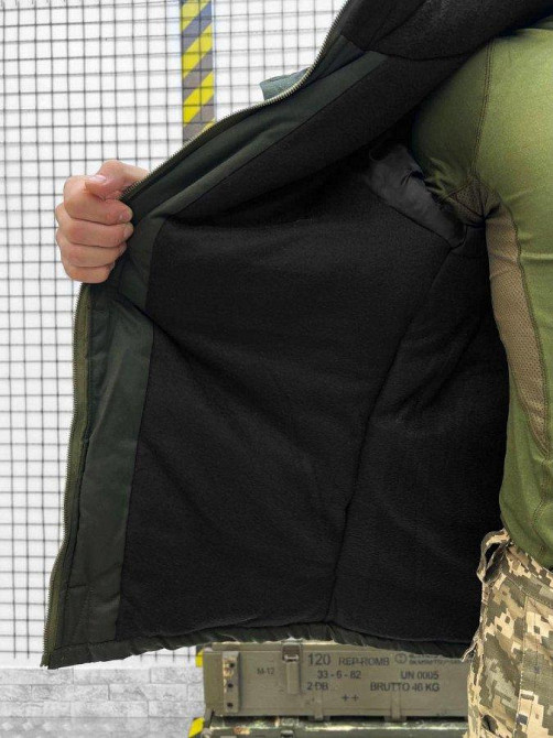 Бушлат чоловічий військовий армійський олива теплий - Одеса - фото 3