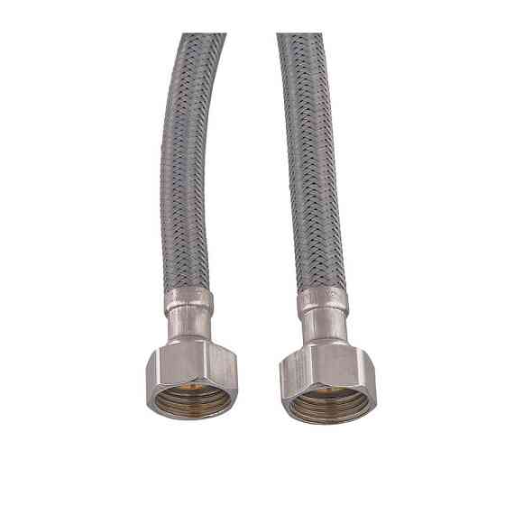 Гнучке підведення Zerix ZHN-02-F1/2"xM10-060 (нейлонове обплетення, гайки нержавійка ) (пара) (ZX5158)   ( 28313 ) Харків