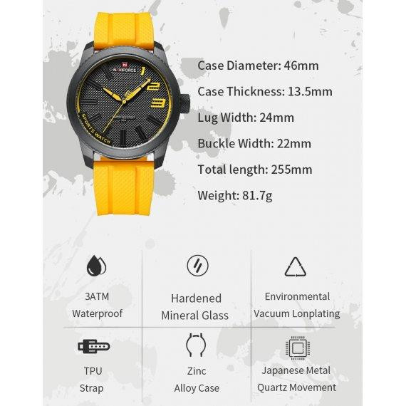 Годинник чоловічий наручний Naviforce Kvantum Київ - фото 5