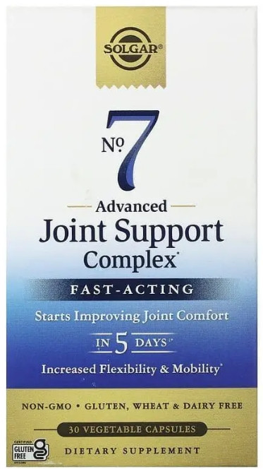 Для суставов Solgar No. 7 Joint Support & Comfort 30 капс Киев - изображение 2