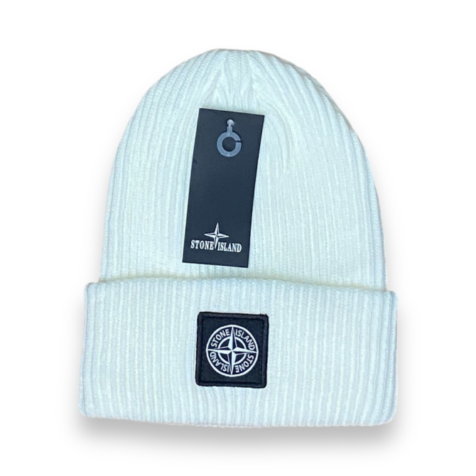 Шапка Stone Island світло-сірий Запоріжжя - фото 2