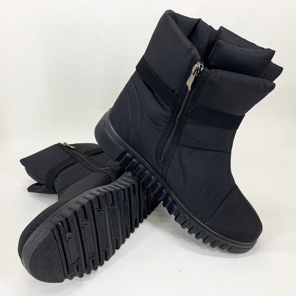 Модные модельные женские ботинки 42р 27см, Женские ботинки из нейлона, Демисезонная женская обувь IR-84 Львов - изображение 4