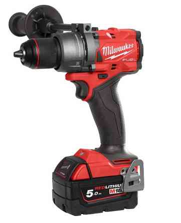 Дриль-шуруповерт з ударом акумуляторний безщітковий MILWAUKEE, M18 FPD3-402С, 158Нм (зарядний пристрій М12-18 С, 2 акумулятори М Одеса
