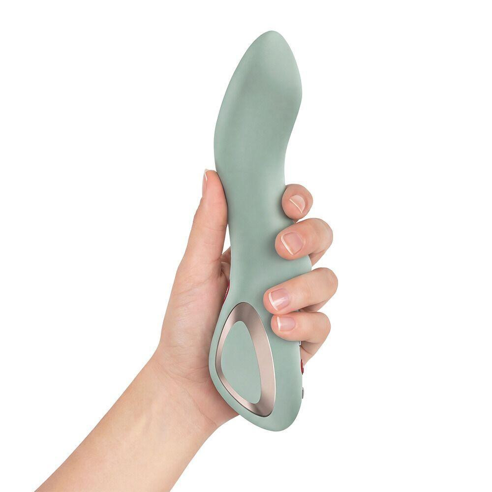 Пульсатор Fun Factory Stronic Dive Light Green, 8 режимів роботи, перезаряджуваний Sex Aura Київ - фото 10