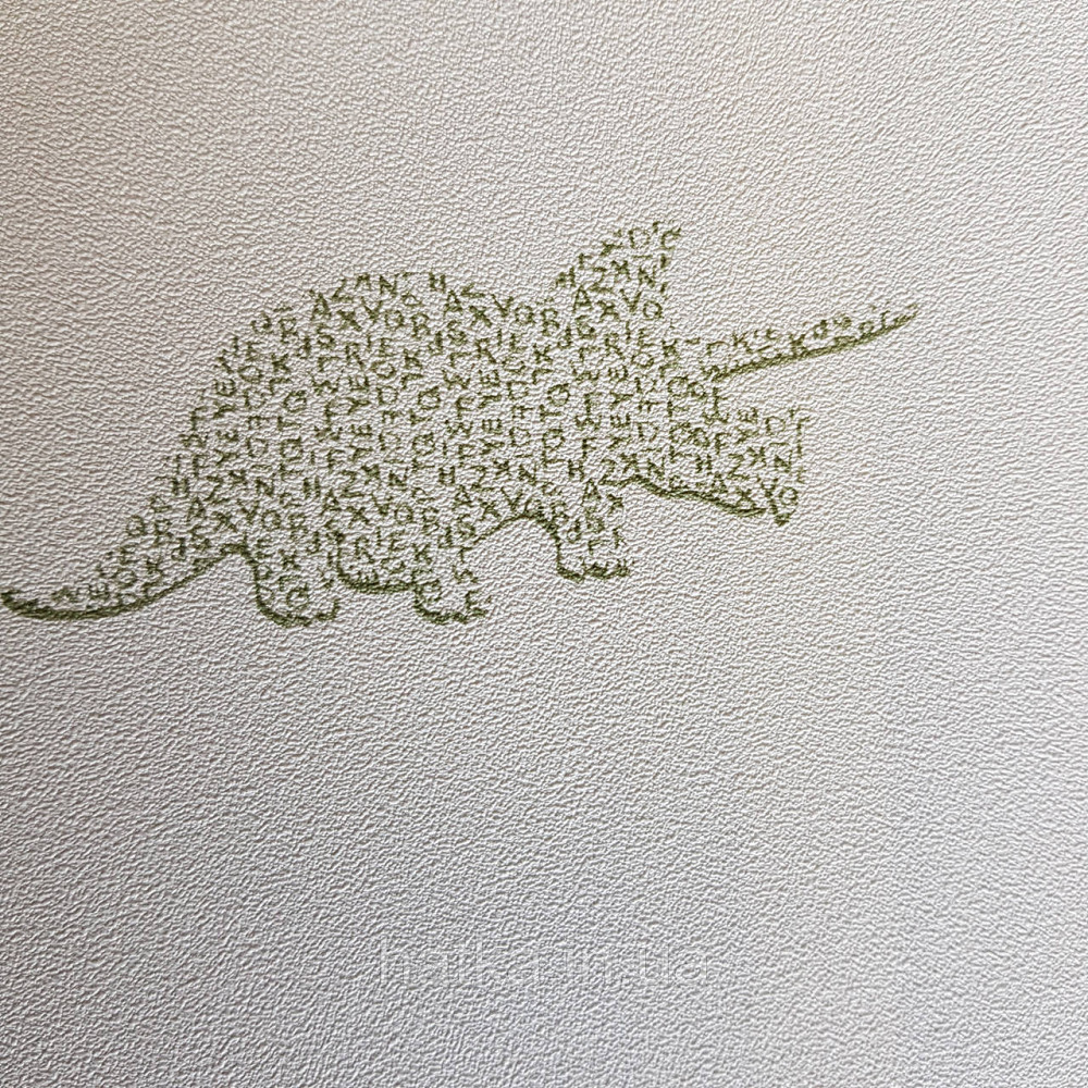 Шпалери флізелінові BN Doodleedo 0,53 х 10 м дитячі динозаври зелені на білому Київ - фото 4