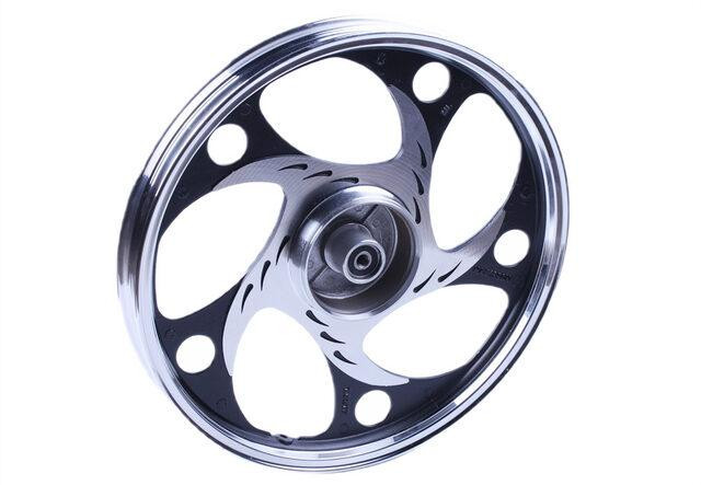 Диск задний литой 17*1,6 (барабанный тормоз, усиленный) 3,75kg на мопед Актив Мукачево - изображение 2