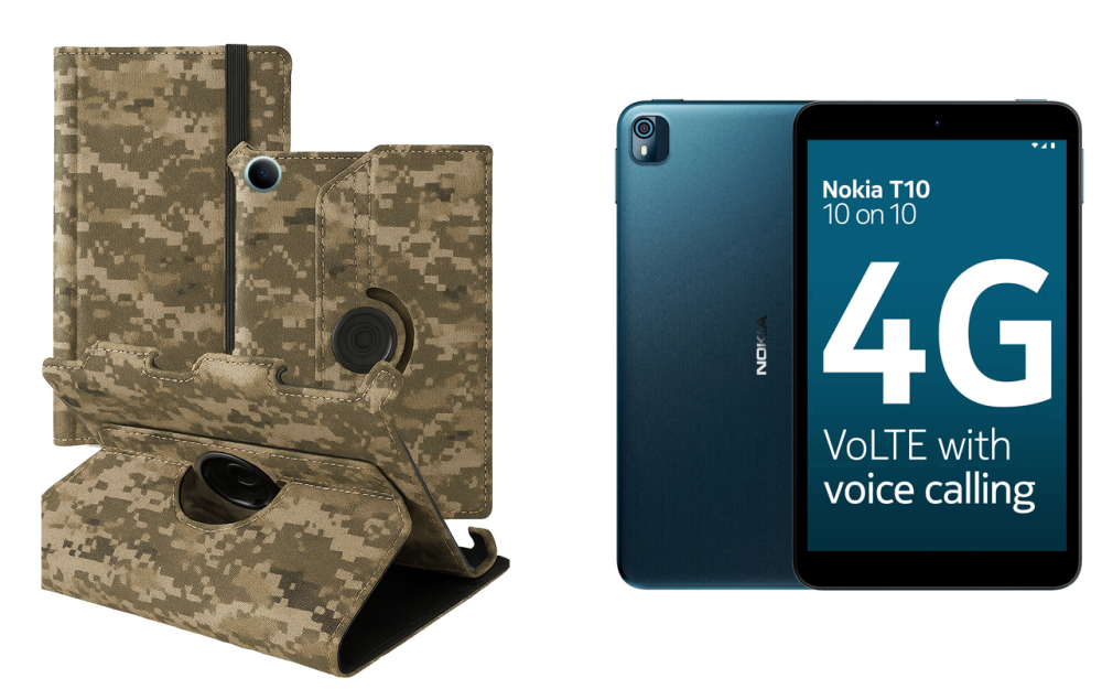 Чохол Spinner360 для планшета Nokia Tab T10, колір Xaki Київ - фото 1