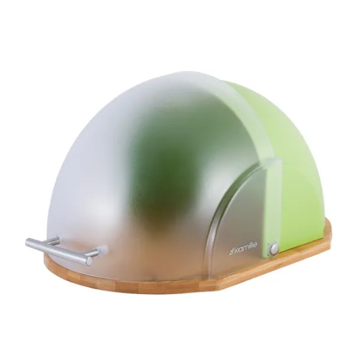 Хлібниця 36,5*26,5*19см бамбук/пластик біла,салатова 1100 KAMILLE Житомир - изображение 6