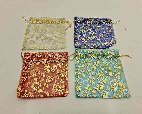 Мешочек из органзы 15*15 ассорти (20 шт) Харьков