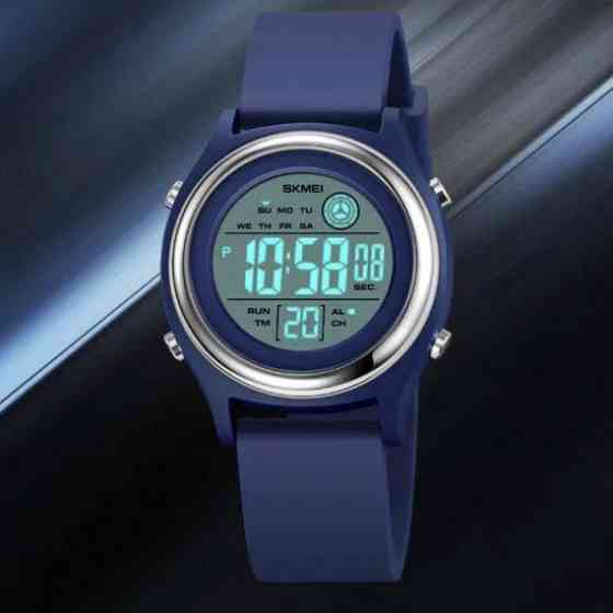 Дитячий наручний електронний годинник Skmei Game (Blue) Вінниця