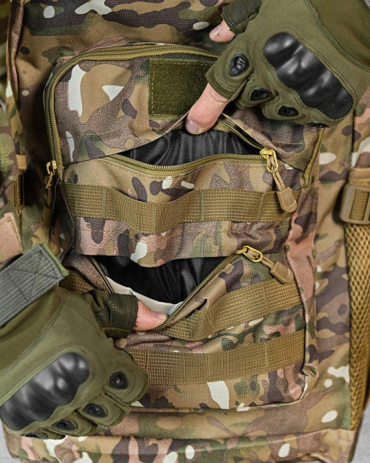 Уристичний рюкзак 60L мультикам ДЛ7541 Одеса - фото 5