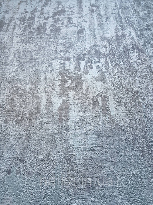 Шпалери вінілові на паперовій основі Zambaiti C88128 ABITAT штукатурка під бетон розмитий зелений пляшковий Київ - фото 1