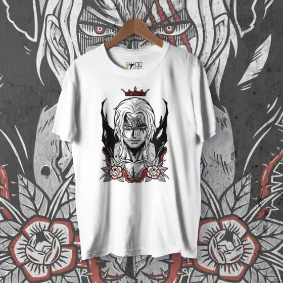 Футболка для підлітка хлопчика з принтом Ван Пис 140hank140 White Розмір 160 Anime10208 Дніпро