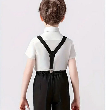 Подтяжки детские с бабочкой черные Киев - изображение 3