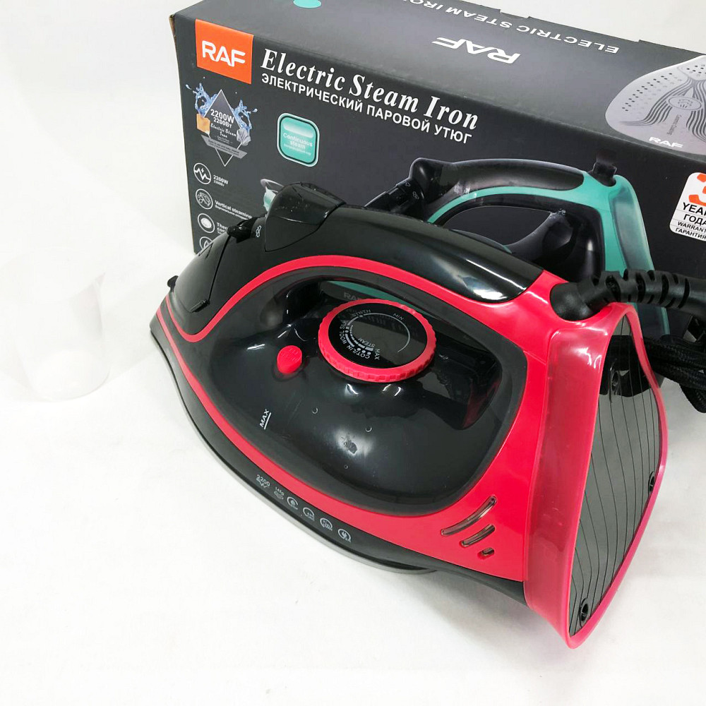 Праска з парою для прасування RAF R.1250 2200 Вт, Праска парова для делікатного прасування JB-13 Львів - фото 10