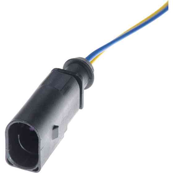 Разьем коннектор с проводом, 2-кон., Птф (Противотуманки), Датчики ?,  1J0973802,  VAG Audi, Bugatti, Porsche, Seat, Skoda, VW Киев