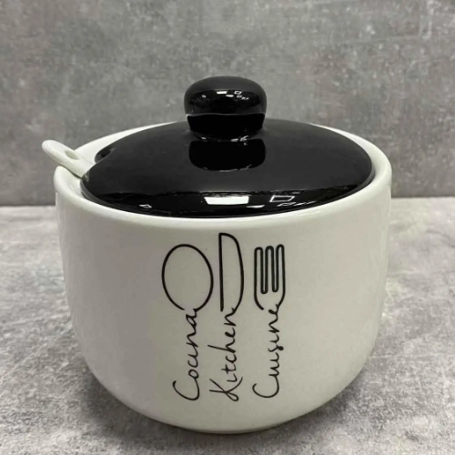 Цукорниця Bon appetit з ложкою 520мл 700-03-17 S&T Житомир