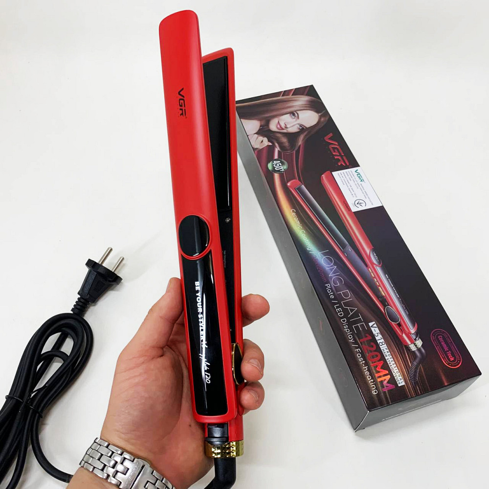 Выпрямитель для волос для поездок VGR V-518, Выпрямитель для парикмахерских Плойка выпрямления MZ-87 Львов - изображение 5