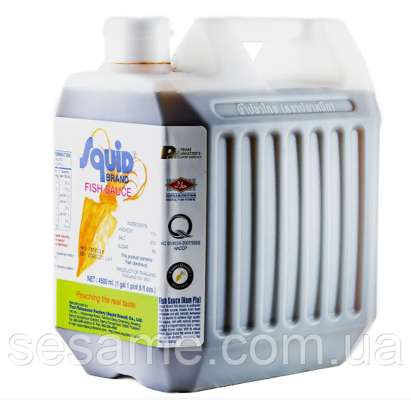 Рибний соус Squid Brand 4500мл (Таїланд) Харків - фото 2